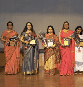 Cheerful students at graduation